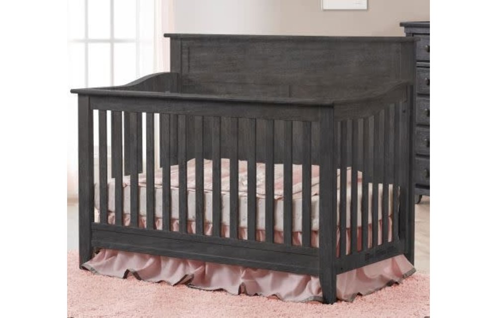 Pali Furniture Potenza Forever Crib In Distressed Granite