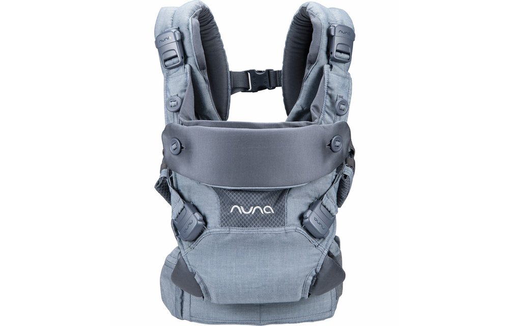 Nuna Cudl Baby Carrier In Softened Denim