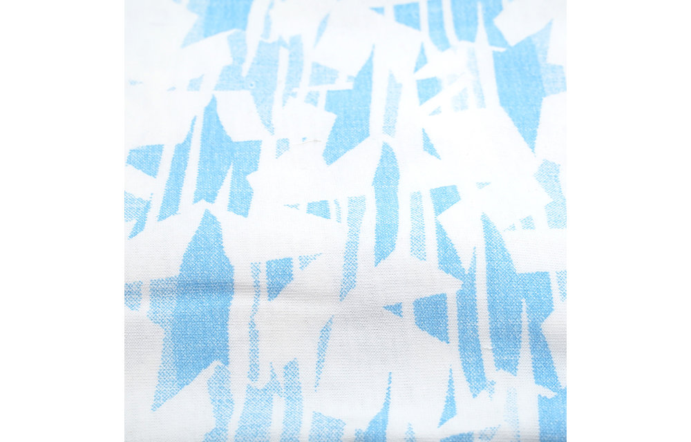 First Essentials Crib Sheet In Blue Stars