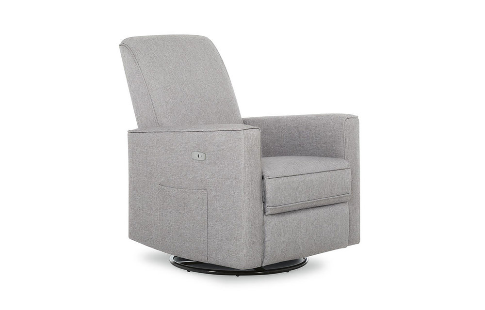 Evolur Baby Basic Harlow Deluxe Power Glider In Light Grey