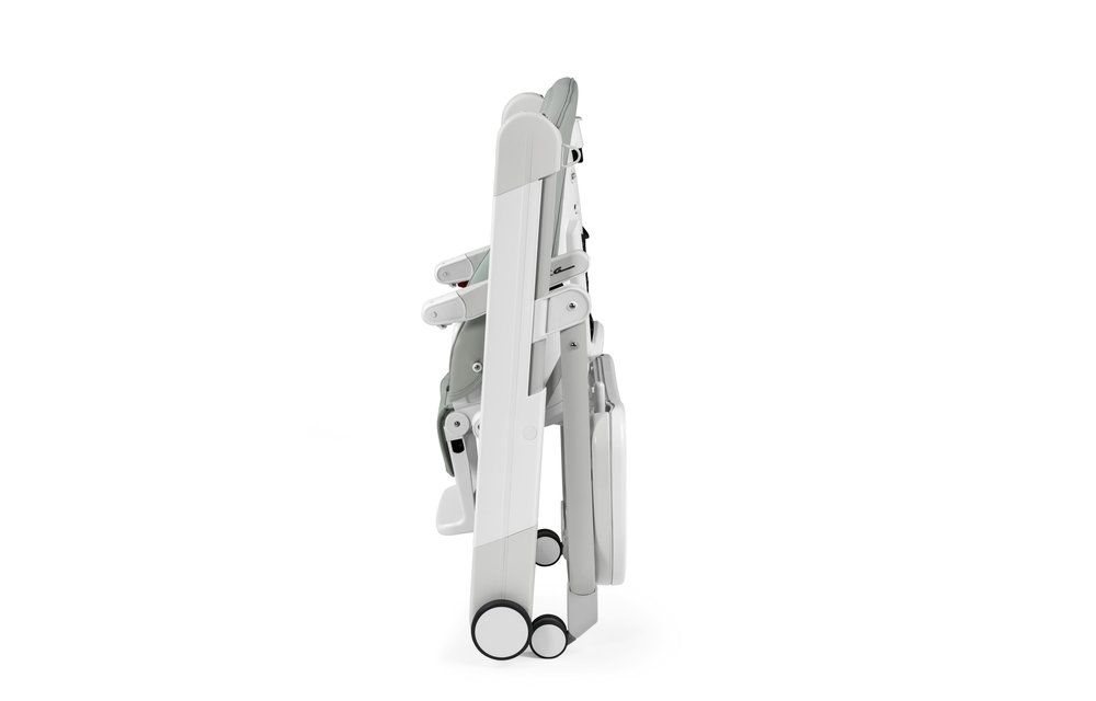 Peg Perego Prima Siesta High Chair In Pure Grey