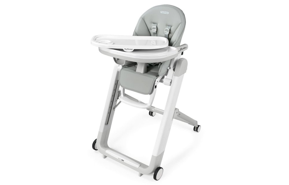Peg Perego Prima Siesta High Chair In Pure Grey