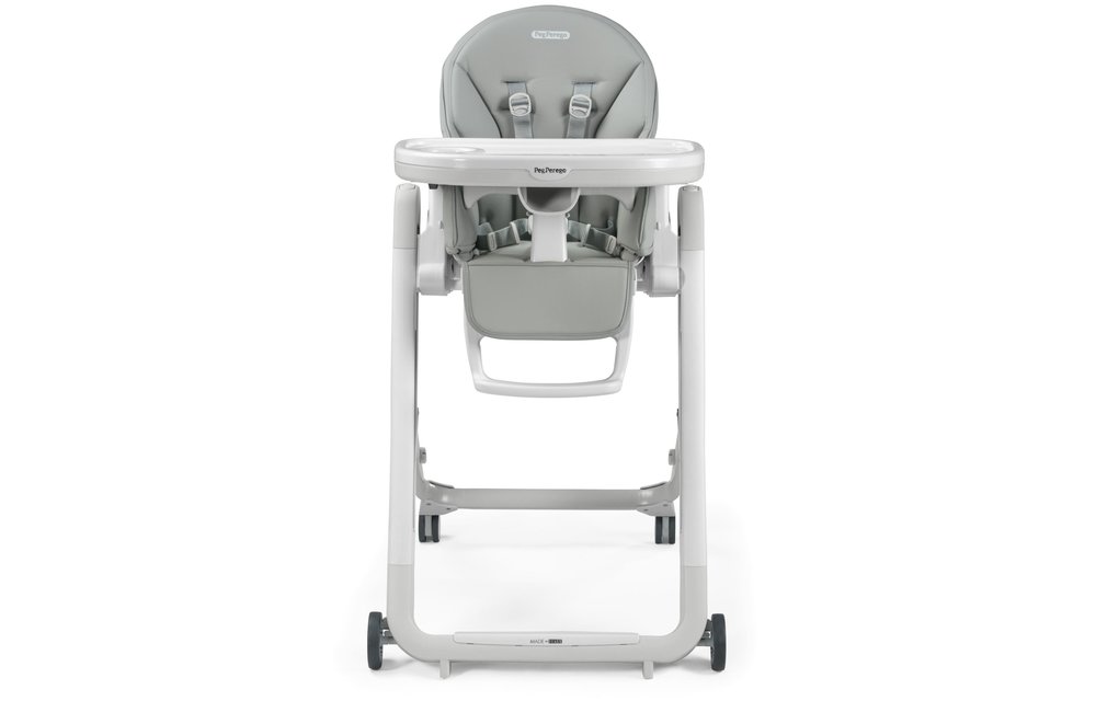 Peg Perego Prima Siesta High Chair In Pure Grey
