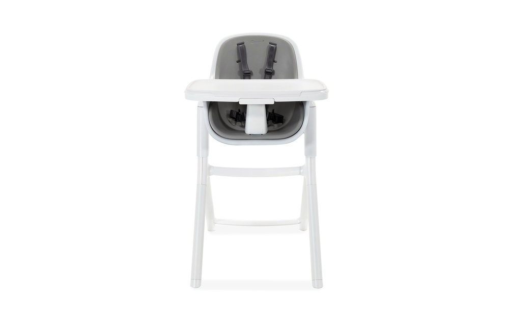 4moms Connect High Chair In White - Grey