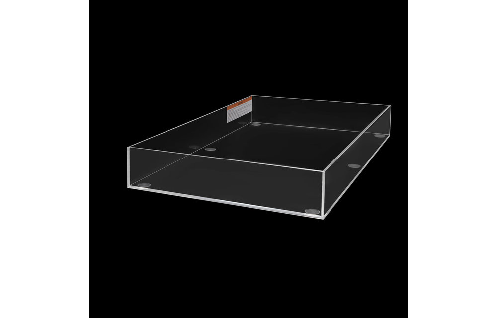 Play Tots Clear Choice Acrylic Lucite Changers -6 MM Thick Diaper Changing Tray 33.5"