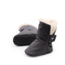7 A.M.  Enfant Baby Booties Smokey Quilted - Medium 6-12 Months