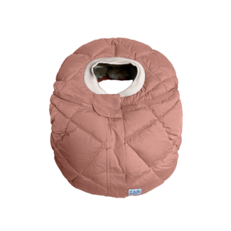 7 AM SALE!! 7 A.M. Enfant Car Seat Cover - Cocoon  In Rose Dawn Quilted 0-12 Months