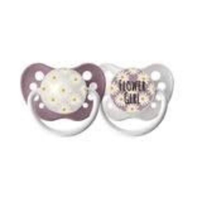 Ulubulu Daisy & Flower Girl Pacifier 0-6M