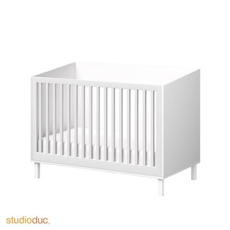 Duc Duc Duc Duc Indi Crib In White