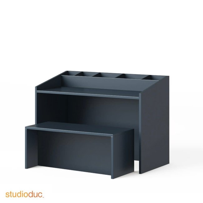 Duc Duc Indi Art Desk Plus Seat In Midnight