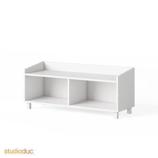 Duc Duc Duc Duc Indi Bench In White