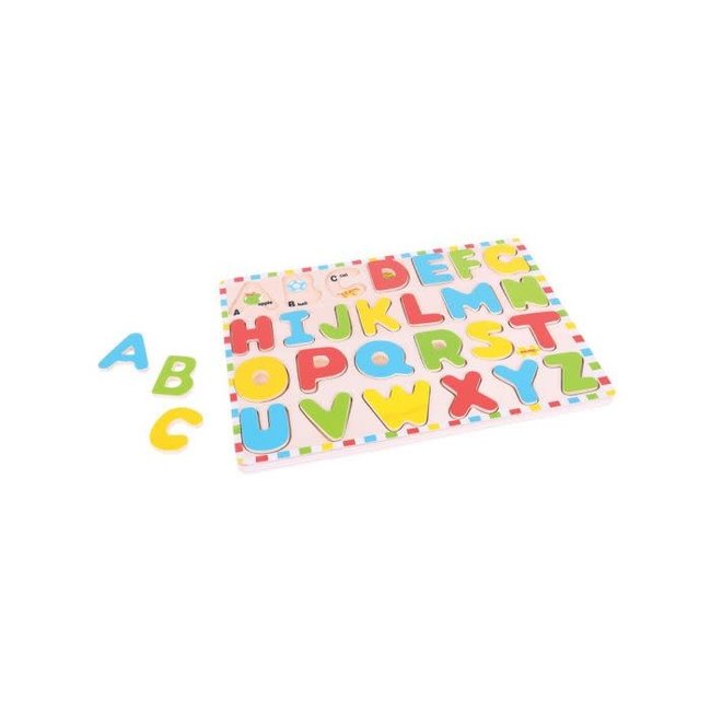 Bigjigs Toys Inset Puzzle ABC Uppercase