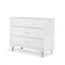 Sorelle Soho 4 Drawer Dresser in White
