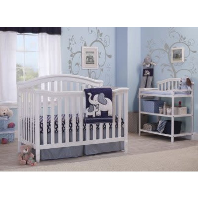 Sorelle Berkley 4 In 1 Convertible Crib In White