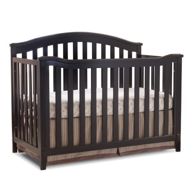 Sorelle Berkley 4 In 1 Convertible Crib In Espresso