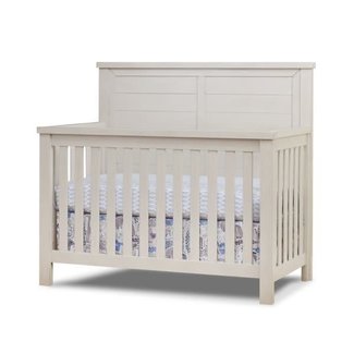 Sorelle Sorelle Farmhouse 4 In 1 Convertible Crib In Chocolate Bisque