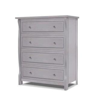 Sorelle Sorelle Princeton Elite 4 Drawer Dresser In Weathered Gray