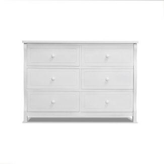 Sorelle Sorelle Princeton Elite Double Dresser In White