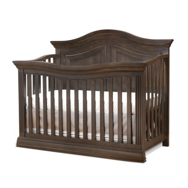 Sorelle Providence 4 In 1 Convertible Crib In Chocolate