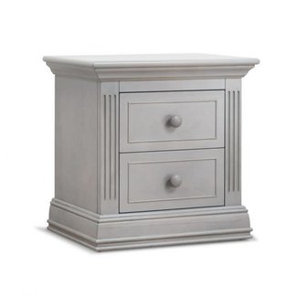 Sorelle Sorelle Providence Night Stand In Stone Gray