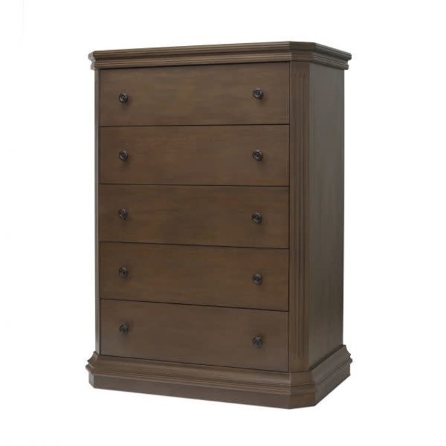 Sorelle Sutton 5 Drawer Dresser In Chocolate