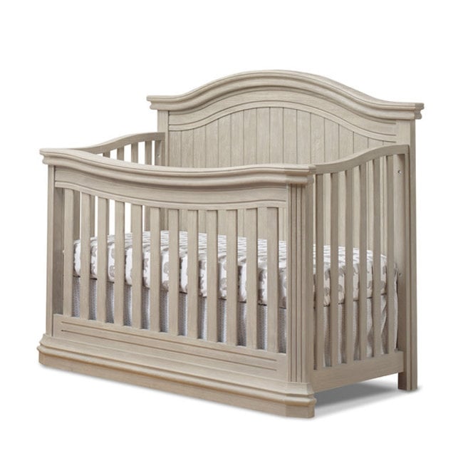 Sorelle Vista Elite 4 In 1 Convertible Crib In Heritage Fog