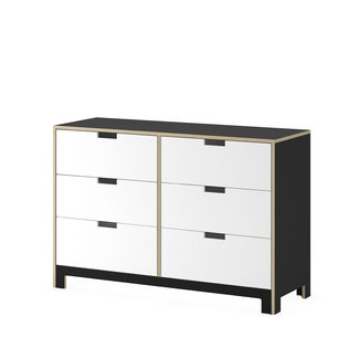 Duc Duc Duc Duc Juno Doublewide Dresser In Onyx