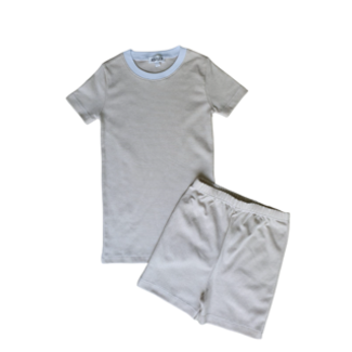 BENBEN BenBen Tan Stripes Shorts Pajama Set - 3t