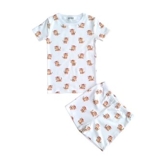 BENBEN BenBen Tigers Shorts Pajama Set - 4t