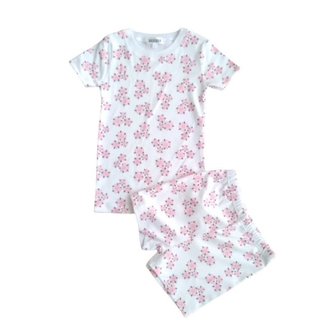 BENBEN BenBen Pink Flowers Shorts Pajama Set - 6T