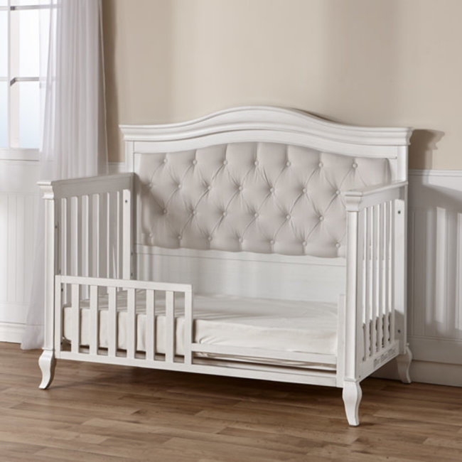 Pali Furniture Siracusa/Diamante Toddler Rails In Vintage White