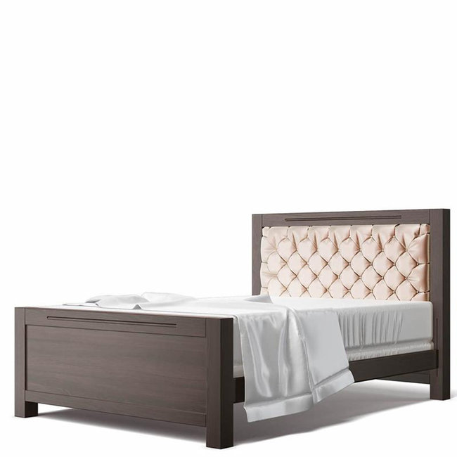 Romina Ventianni Full Bed With Tufted Headboard -Choose From Many Colors