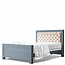 Romina Ventianni Full Bed With Tufted Headboard -Choose From Many Colors