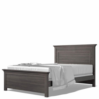 Romina Furniture Romina Karisma Full Bed With Solid Panel -Choose From Many Colors