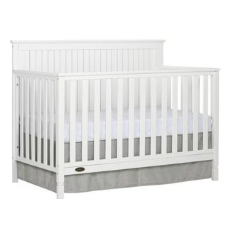 Dream On Me Dream On Me Alex 5 In One Convertible Crib In White