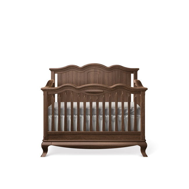Romina Cleopatra Convertible Crib  WithSolid Panel -Choose From Many Colors