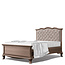 Romina Cleopatra Full bed w/ Tufted Headboard -Choose From Many Colors