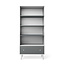 Romina New York Bookcase -Choose From Many Colors