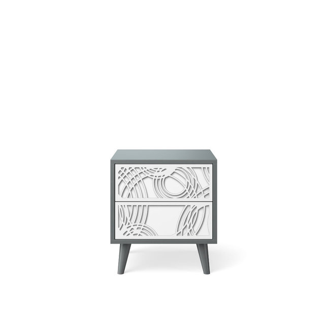 Romina New York Nightstand -Choose From Many Colors