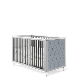 Romina Furniture Romina New York Bella Classic Crib (tufted) -Choose From Many Colors
