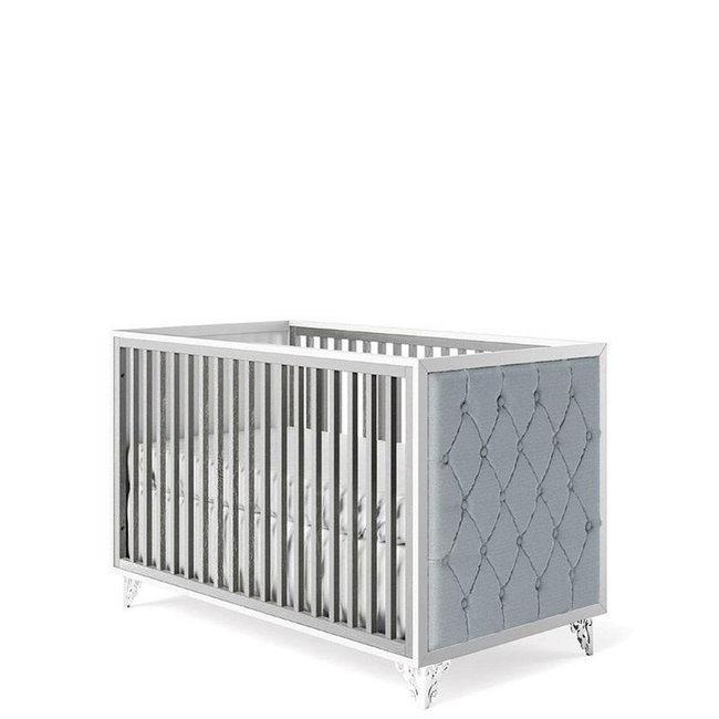 Romina New York Bella Classic Crib (tufted) -Choose From Many Colors