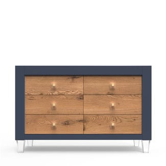 Romina Furniture Romina Millenario Double Dresser -Choose From Many Colors