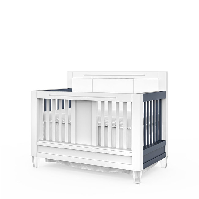 Romina Millenario Convertible Crib Tufted -Choose From Many Colors