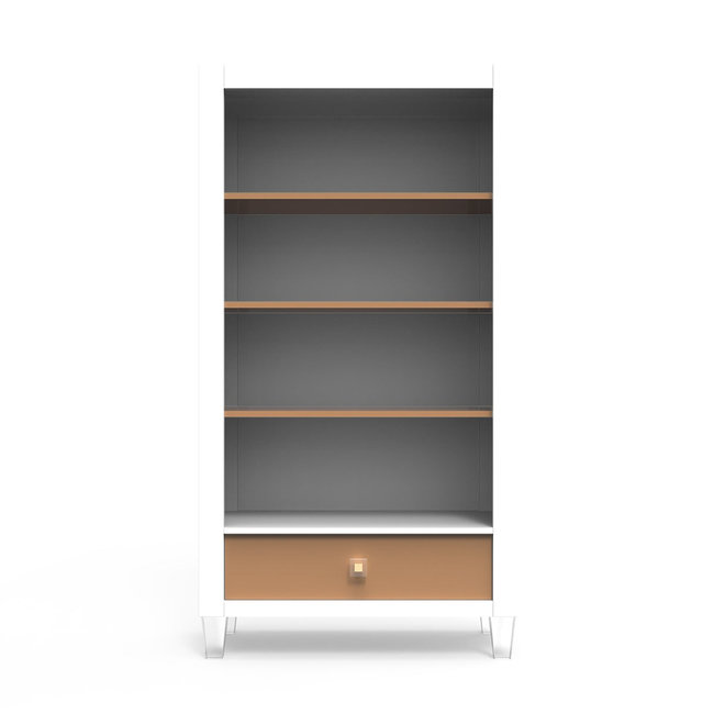 Romina Millenario Bookcase -Choose From Many Colors