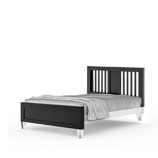 Romina Furniture Romina Millenario Full-Size Bed Standard 2 Tone -Choose From Many Colors