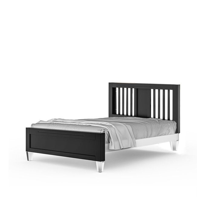 Romina Millenario Full-Size Bed Standard 2 Tone -Choose From Many Colors