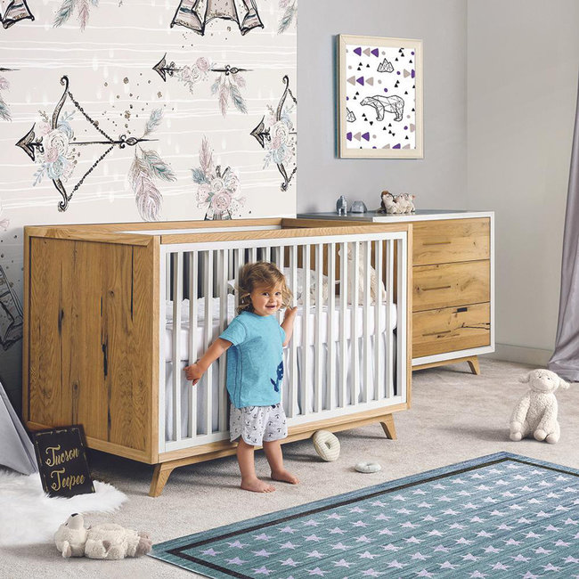 Romina Uptown Classic Crib -Choose From Many Colors