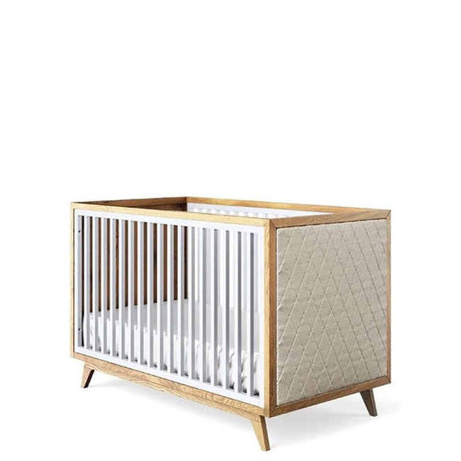 Romina Uptown Classic Tufted Crib -Choose From Many Colors