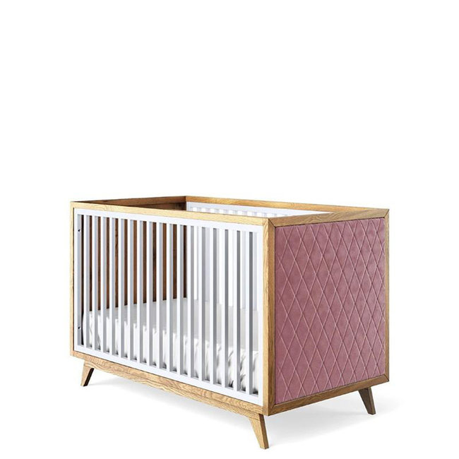 Romina Uptown Classic Tufted Crib -Choose From Many Colors