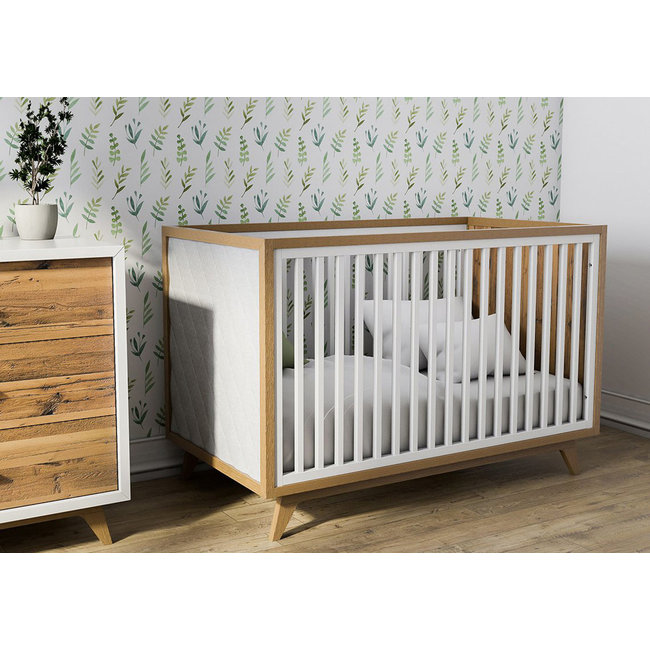 Romina Uptown Classic Tufted Crib -Choose From Many Colors